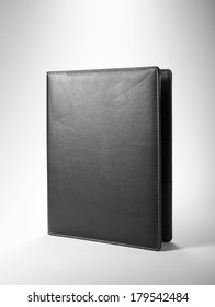 Office Supplies,Black Leather Notebook