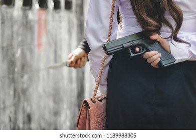 891 Woman Hiding Gun Images, Stock Photos & Vectors | Shutterstock