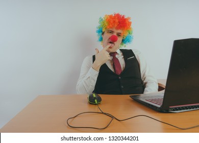office-worker-clown-wig-concept-260nw-1320344201.jpg