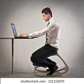 Kneeling Chair Images Stock Photos Vectors Shutterstock