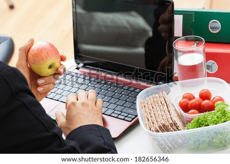 Similar – Image, Stock Photo second breakfast