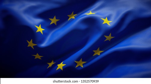 Offizielle Flagge der Europäischen Union.