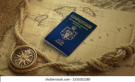 173 Jordan Passport Images Stock Photos Vectors Shutterstock   Official Passport Jordan World Map 260nw 1531052180 