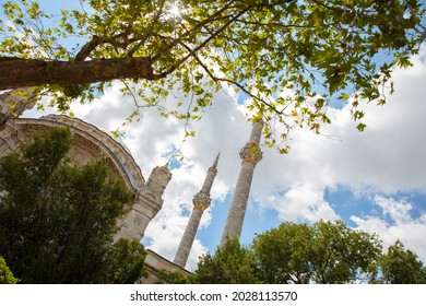 Officially The (Grand Imperial Mosque Of Sultan Abdülmecid) In, Istanbul, Turkey Is Situated At The Waterside Of The Ortakoy Pier Square