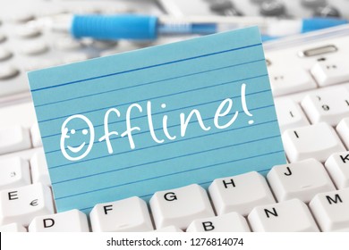 Offline Label And Computer