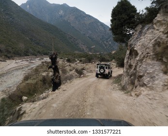 Off-road Adventure In Albania Visiting Unique Places In 4x4 Vehicles. Trip Starting From Saranda Going To Borsh  