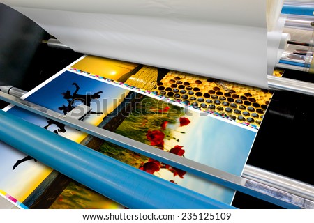 offset machine roll foil laminator detail
