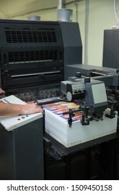 Offset printed machine, offset printing