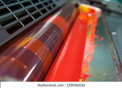 Offset Printing Red Ink