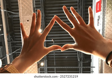 Offset undershot of Finger Triangle Formation 