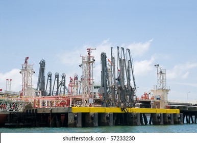 Offshore Oil Terminal In Sriracha, Chonburi, Thailand