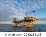 Offshore Platform in the Gulf of Mexico 