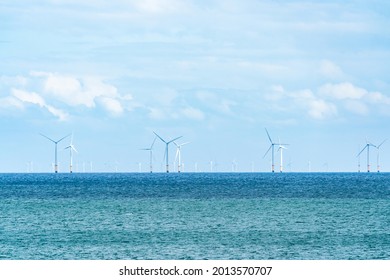 Offshore Wind Farm Off The Coast Of Llandudno, North Wales