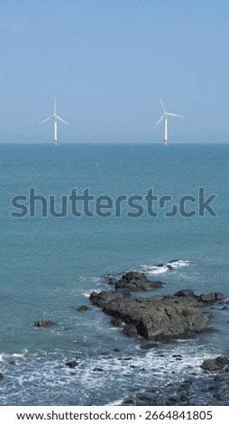 Offshore wind power and reef