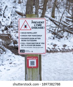 Oglesby, IL - January 18 2021: Starved Rock State Park 