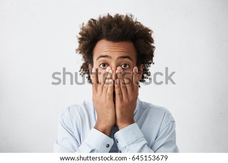 Similar – Image, Stock Photo Facepalm