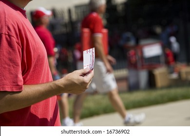 Ohio State Football Ticket For Sale By A Scalper