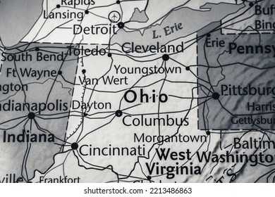 Ohio State On The USA Map