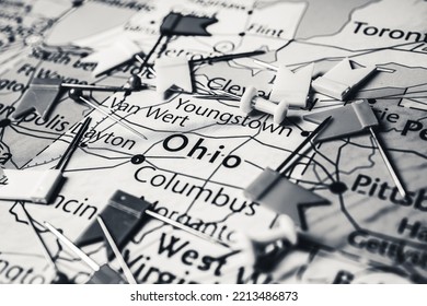 Ohio State On The USA Map