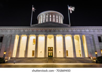 The Ohio Statehouse In Columbus, Ohio