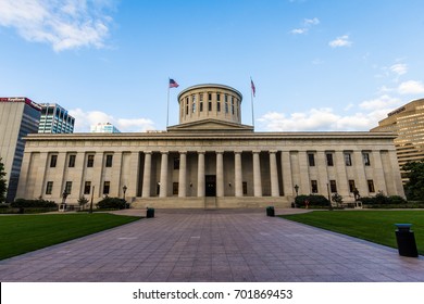 The Ohio Statehouse In Columbus, Ohio