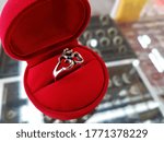 ohm ring made of real silver 92.5% oxidation