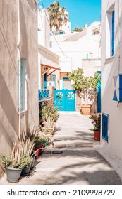 Oia Santorini Greece Side Street