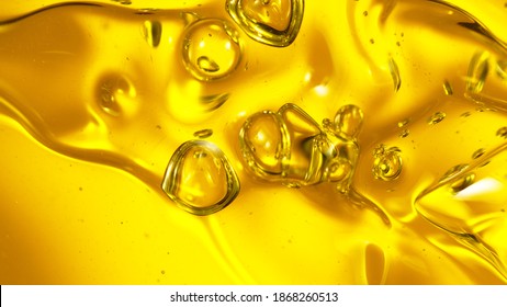 Oil background with air bubbles, macro shot. - Powered by Shutterstock