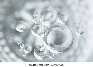 Oil Bubbles Abstract Background