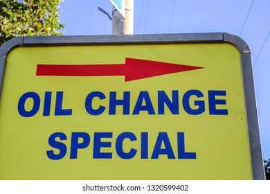 Oil Change Special