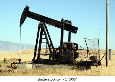 Oil Derrick In Kern County #2