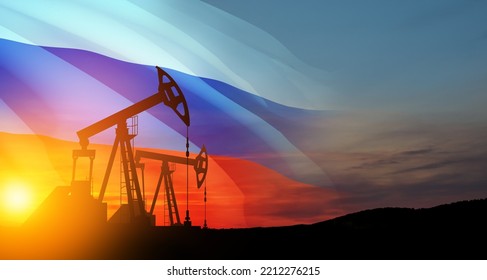 Oil drilling derricks at desert oilfield. The change in oil prices caused by the war. Oil prices are rising. - Shutterstock ID 2212276215