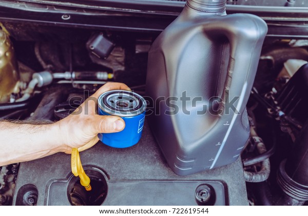 Oil filter and engine\
oil