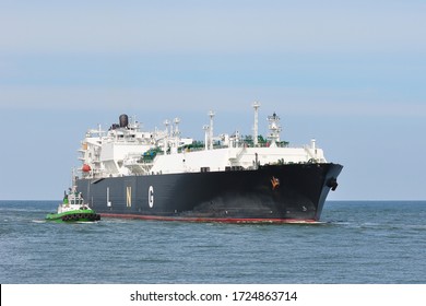 Oil And Gas Industry- Liquefied Natural Gas Tanker LNG.