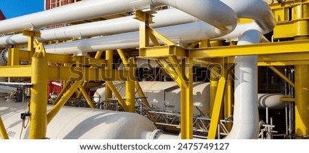 Oil and gas processing platform FPSO