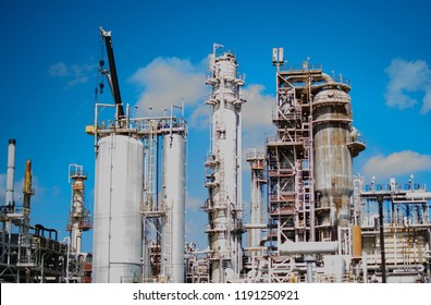 Oil And Gas Refinery In Texas