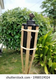 Oil Lamp Or Pelita In Malay