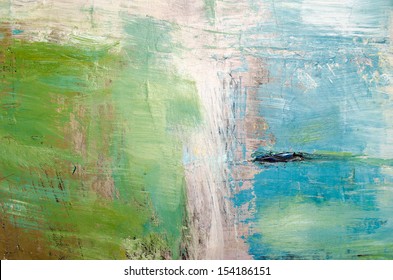 Oil Painting Abstract Texture Background