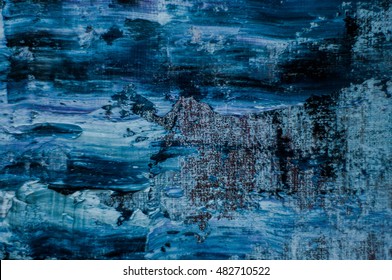 Oil Painting Abstract Texture. Grunge Background. 