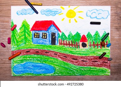Featured image of post Landscape Drawing Ideas With Oil Pastels : This post will teach you how to draw a landscape with pastels.