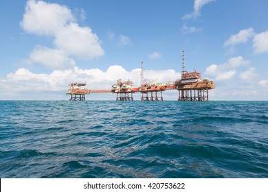 Oil Platform In Angola