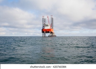 Oil Platform In Saudi Arabia