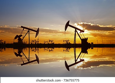 The oil pump, industrial equipment
 - Shutterstock ID 736755775