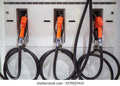 Oil Refill Dispenser. Orange Dispenser.