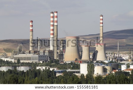 Oil refinery, Kirikkale, Turkey