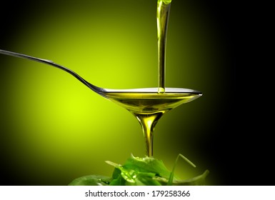 oil and salad