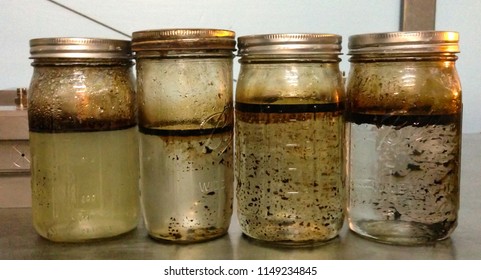 Oil Samples From American Shale Wells