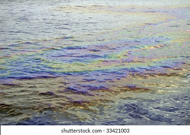 Oil Slick Iridescent Rainbow