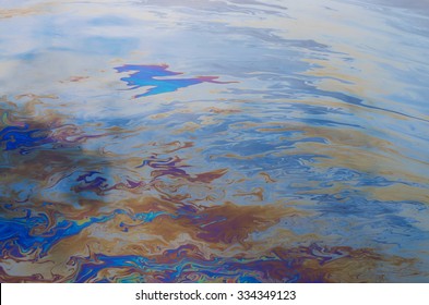 Oil Slick On The Water