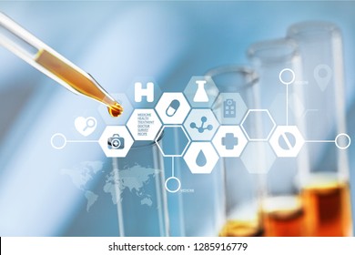 Oil Test Analysis Beaker Bio Bio Diesel Biotechnology